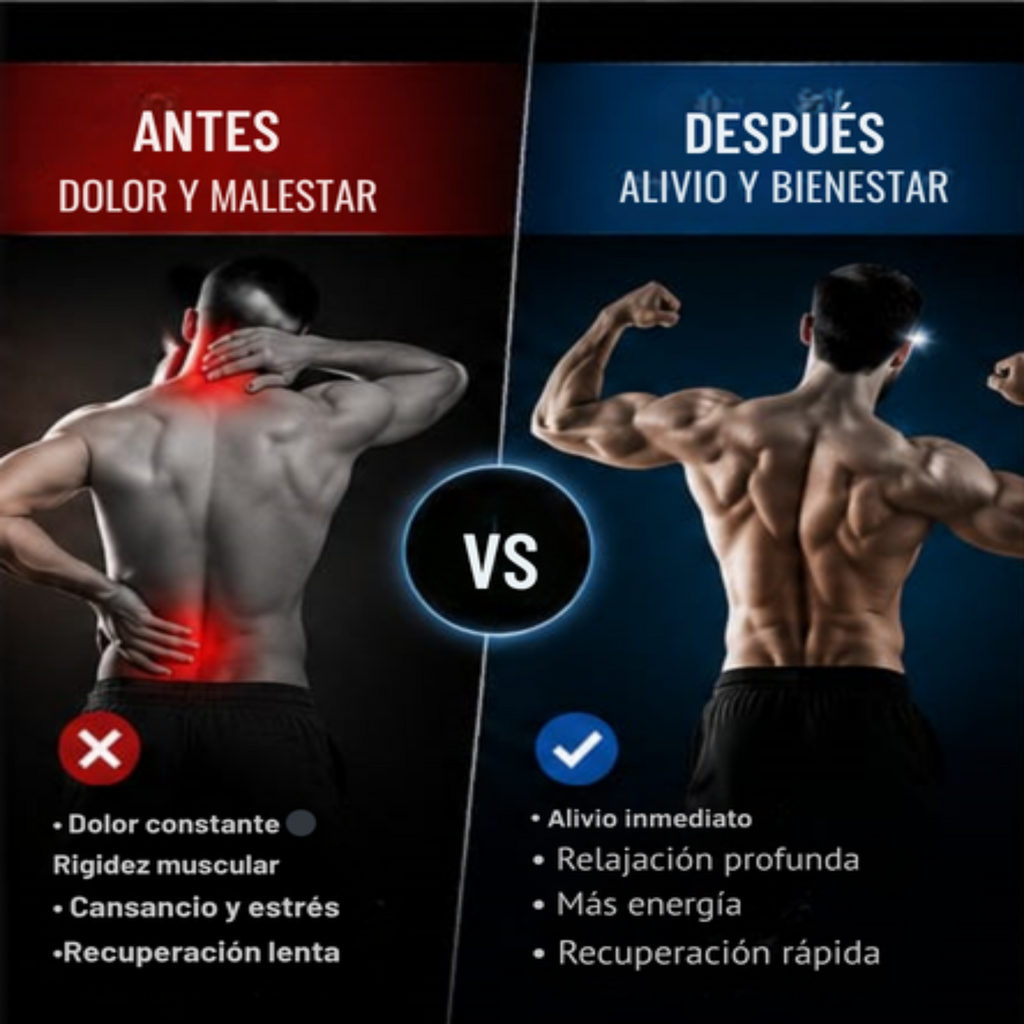 CryoPulse Pro™ – Pistola de Masaje con Terapia Fría y Caliente