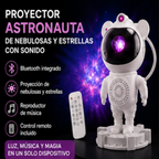 🚀 Proyector Astronauta Bluetooth de Nebulosas y Estrellas 360°