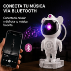 🚀 Proyector Astronauta Bluetooth de Nebulosas y Estrellas 360°